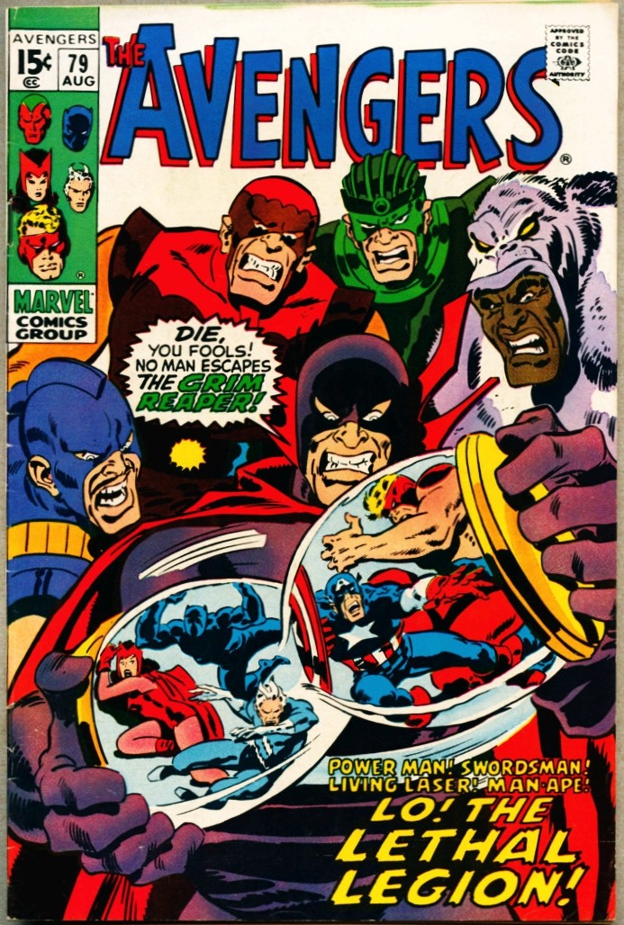 Avengers #75-1970 vg 4.0 Sal Buscema / 1° Arkon