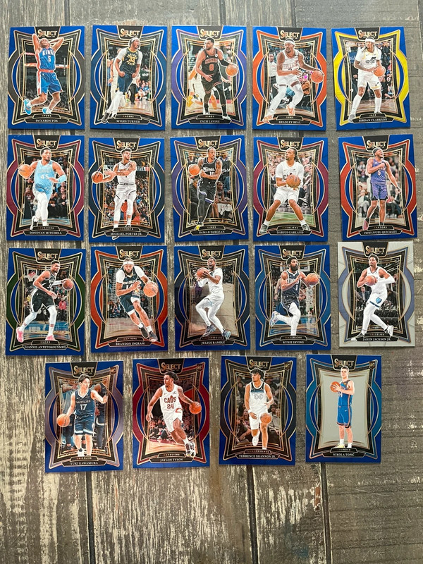 Panini Select 2024-2025 ��� 19 cartes