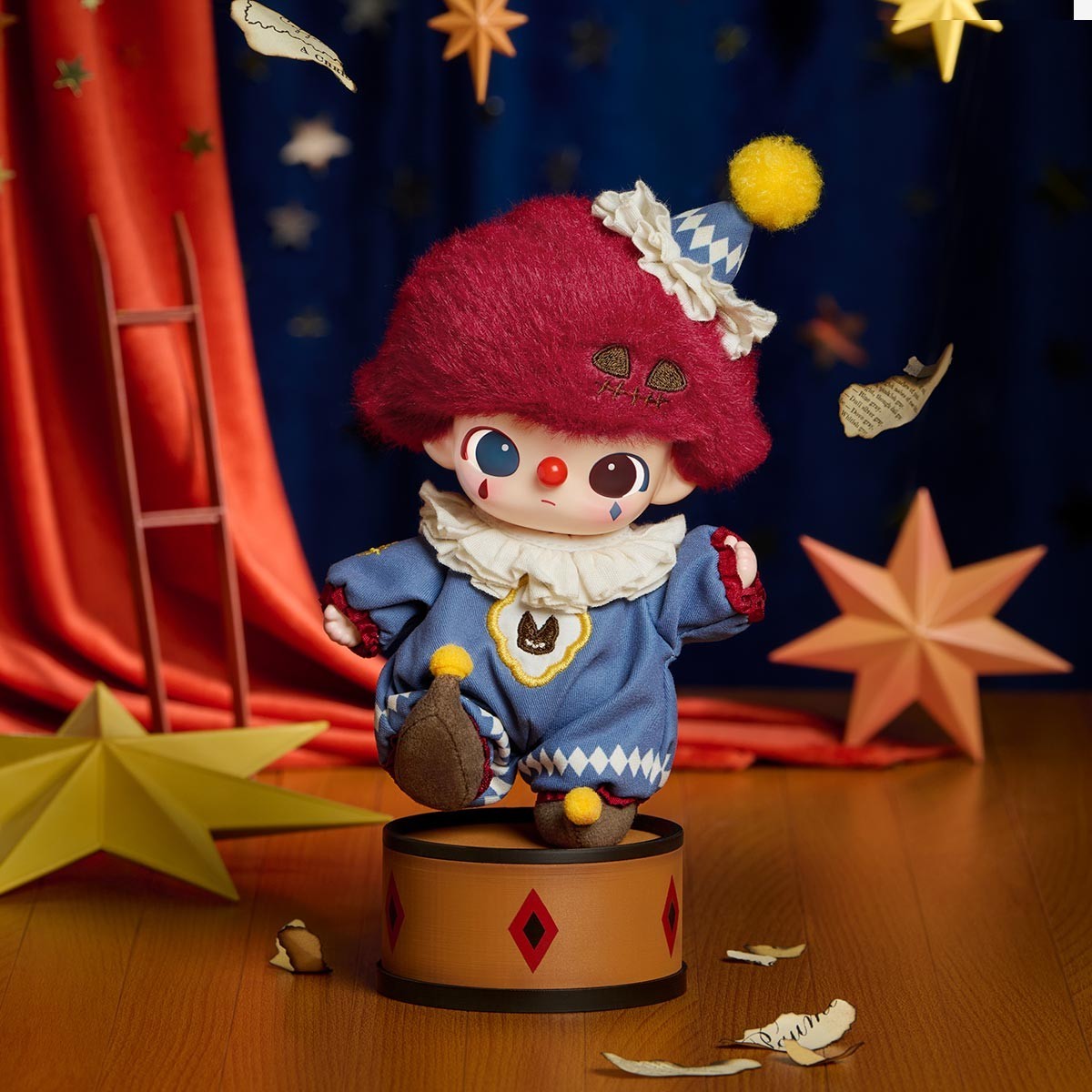 POPMART WHY SO SERIOUS FLAME CLOWN VINYL PLUSH PENDANT NEW BLIND BOX SEALED