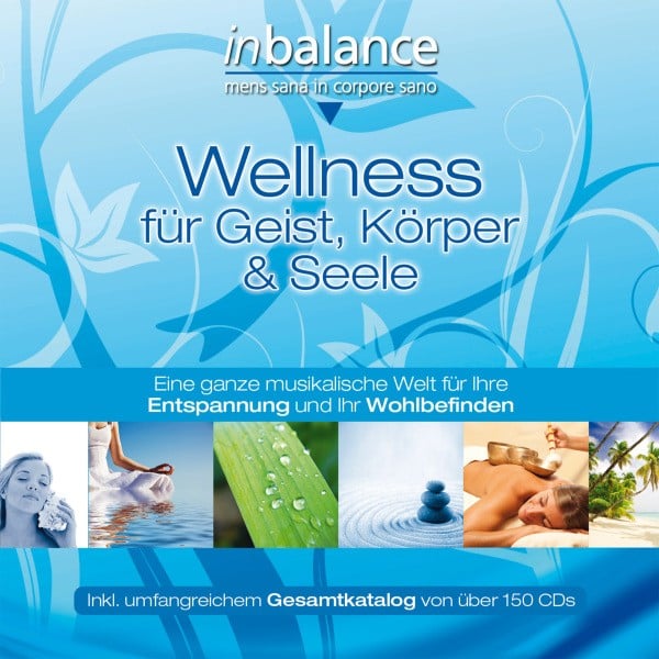 VARIOUS - INBALANCE-WELLNESS FÜR GEIST,KÖRPER & SEELE   CD NEU