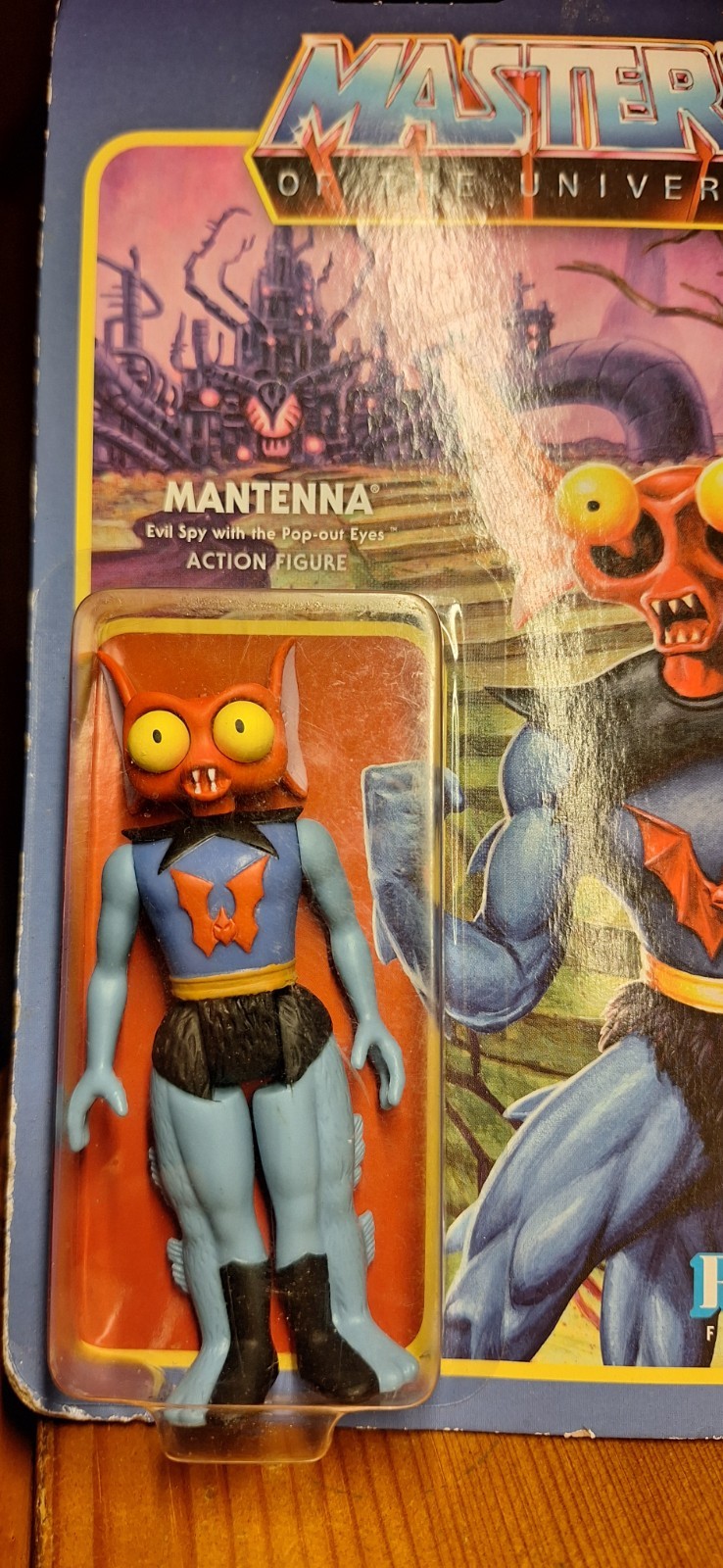 Masters of the Universe MOTU ReAction Mantenna Super7 - Nuova Sigillata