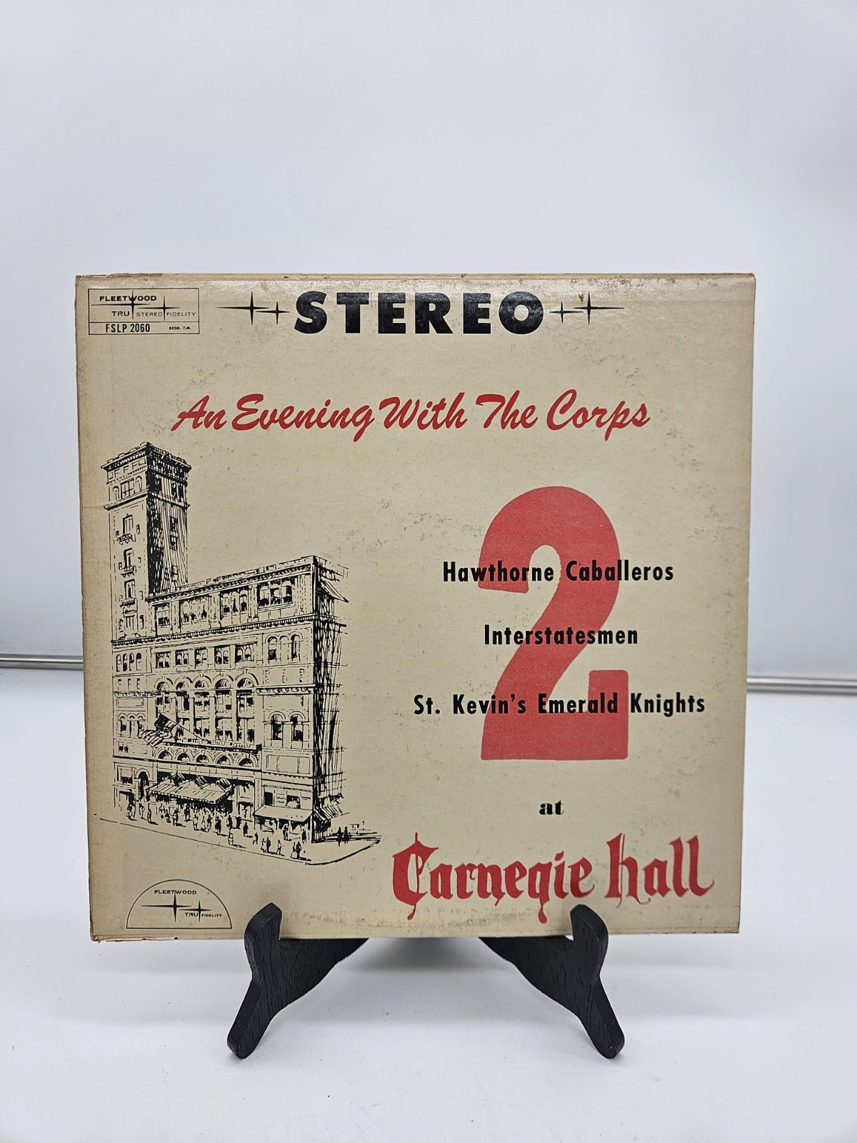1962 Evening With the Corps 2 Drum Corps Caballeros, Interstatesmen Vinyl