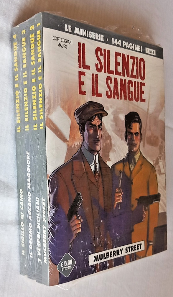 IL SILENZIO E IL SANGUE  Ed. Cosmo  serie grigia completa 1/4 *