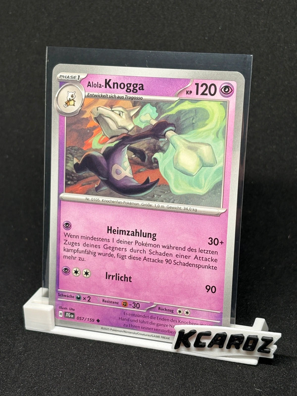 Knogga Pokémon Karte