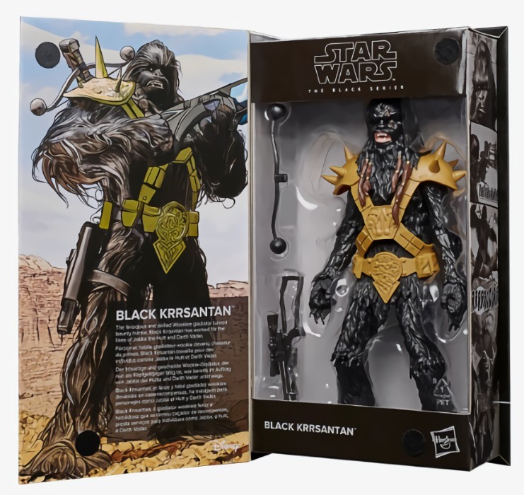 Hasbro Star Wars Modellino Black Series BLACK KRRSANTAN (Fumetto) 6" Sigillato