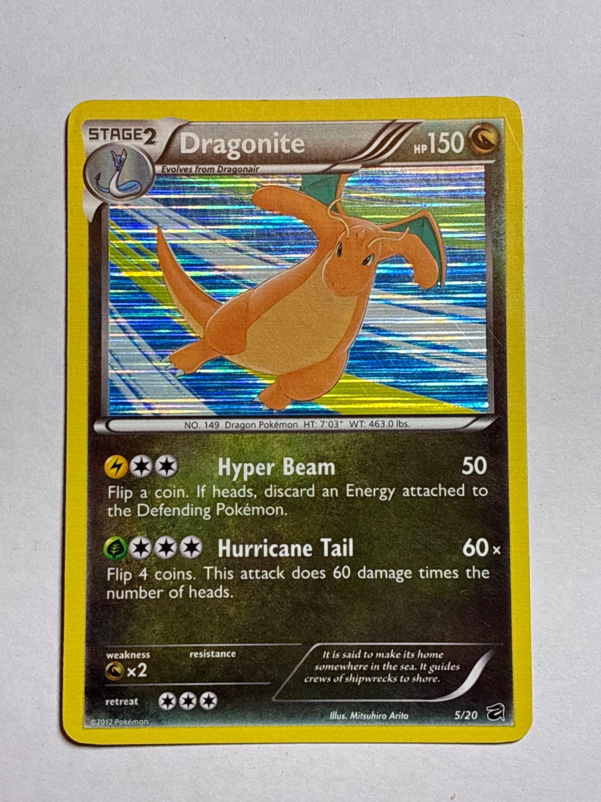 Dragonite 5/20 Dragon Vault Holo