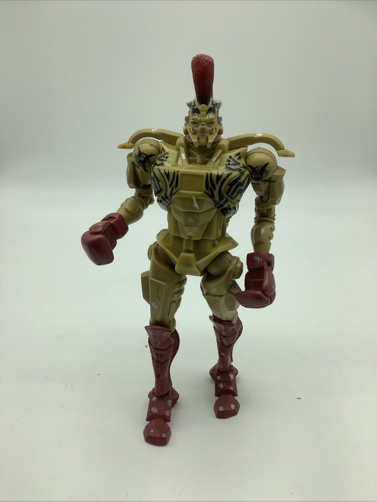 Real Steel MIDAS Gold Blooded Boxing Action Figure Punzonatura Giocattolo Robot 8"