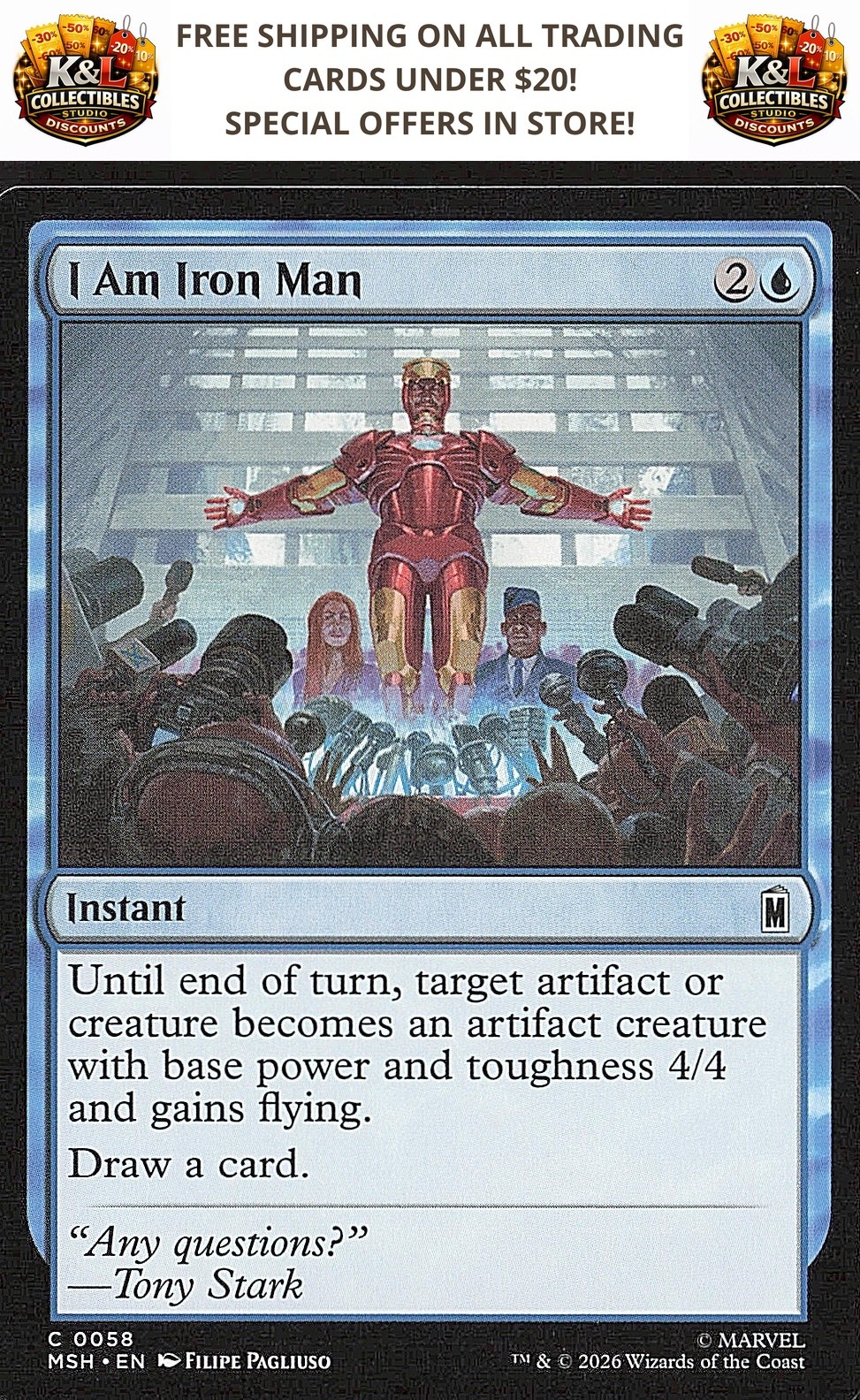 Marvel Super Heroes #58 Io Sono Iron Man