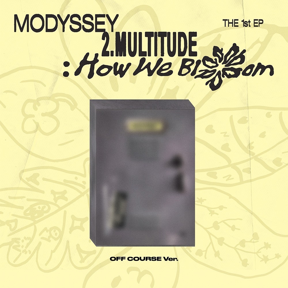 Album MODYSSEY 1° EP [2.Multitude: How We Bloom] OFF COURSE Ver. CD + libro...