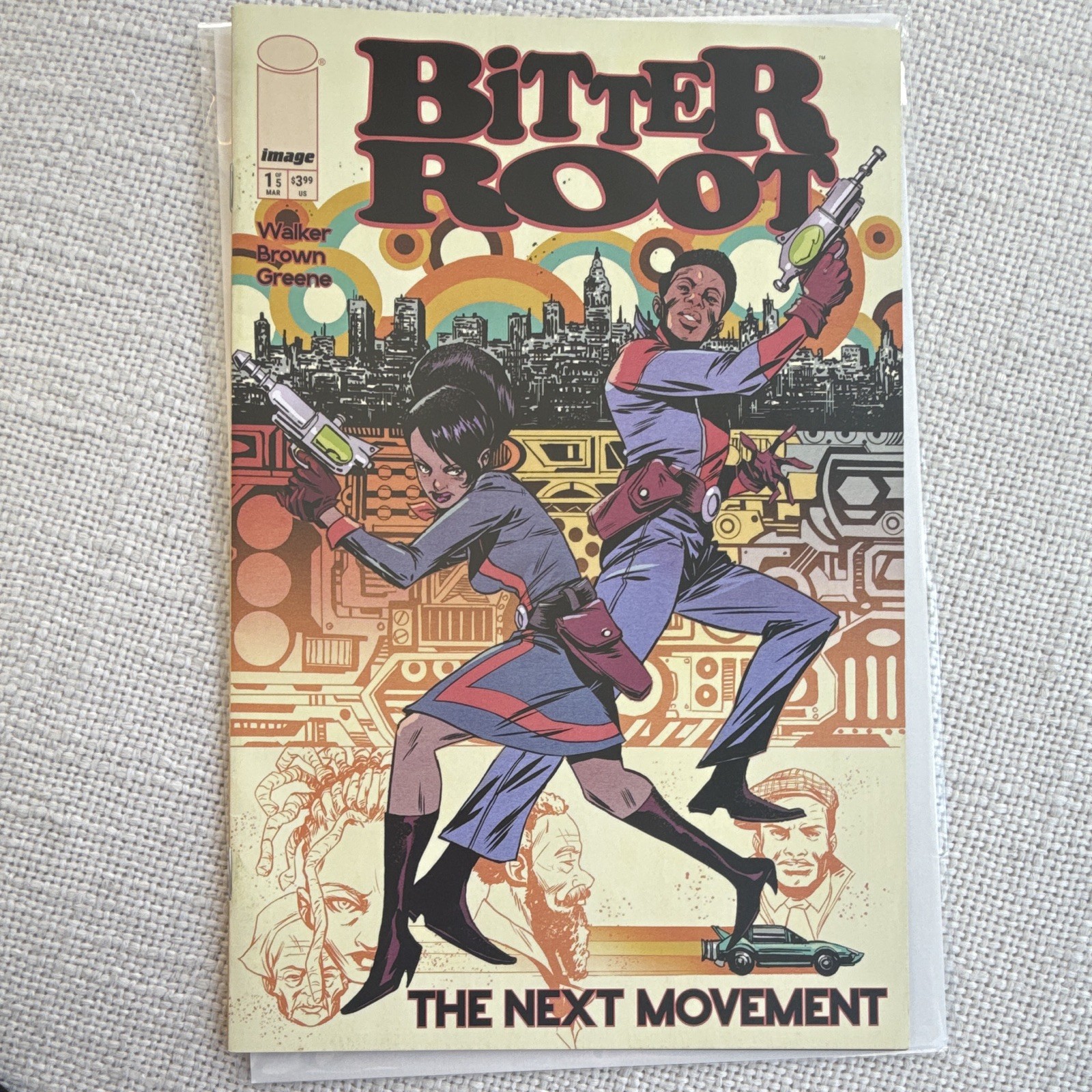 Bitter Root #1 (Image Comics) The Next Movement Cover A Variant Sanford Greene