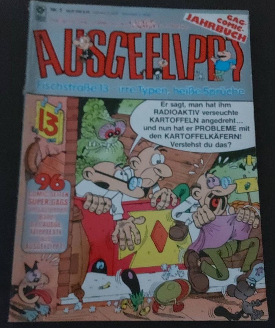 FRITTO STRADA DEI PESCI 13 GAG FUMETTO ANNUARIO ALBUM VOLUME N.1