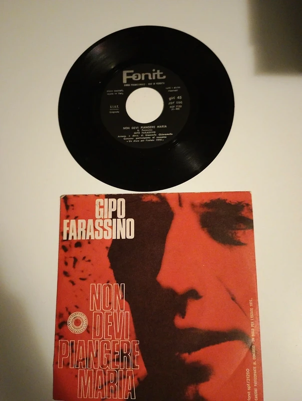 ballata per un eroe - gipo farassino (45 giri promozionale fonit)