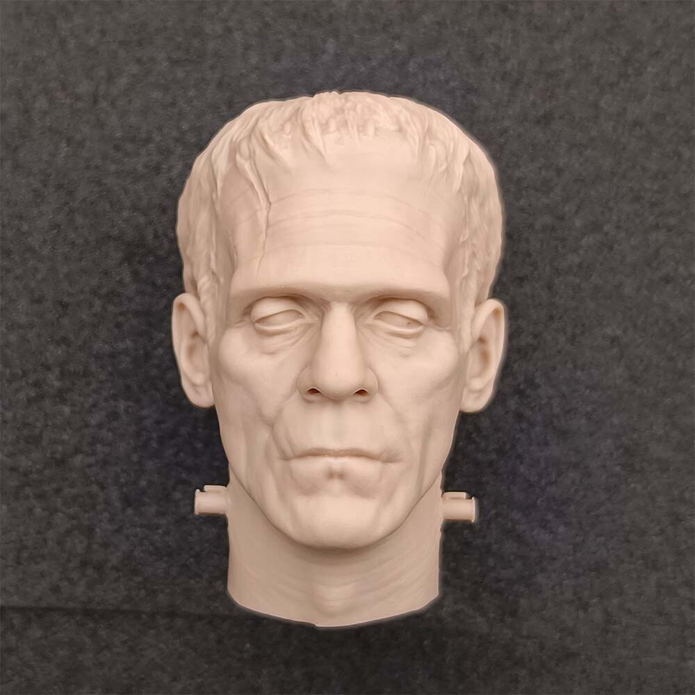 Modellino scultura testa di mostro Frankenstein fai da te 1/6 adatto 12'' figura maschile corpo giocattolo caldo