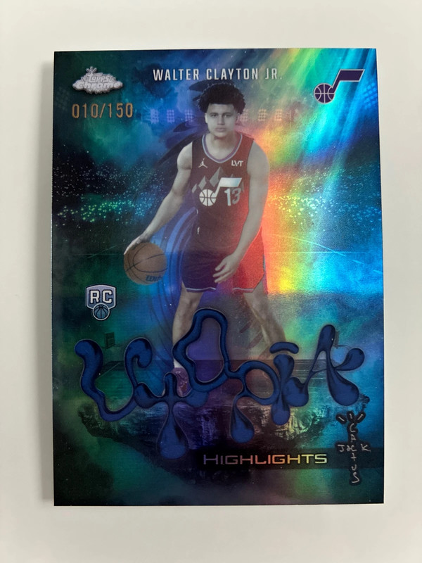 Walter Clayton Jr. RC - Utah Jazz - Topps Cactus Jack