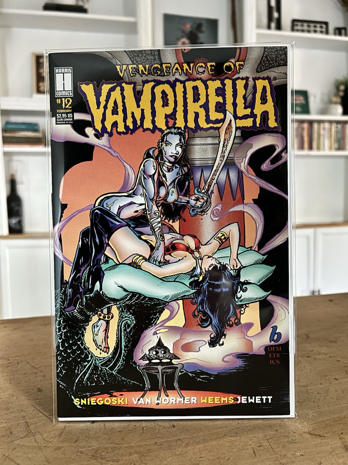 La vendetta di vampirella #12 fumetto Harris 1995 horror Demetrio fumetto quasi nuovo