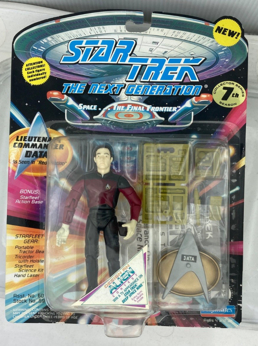 Redemption Data Red 7a stagione Star Trek TNG Playmates 1994 / sciolto / completo