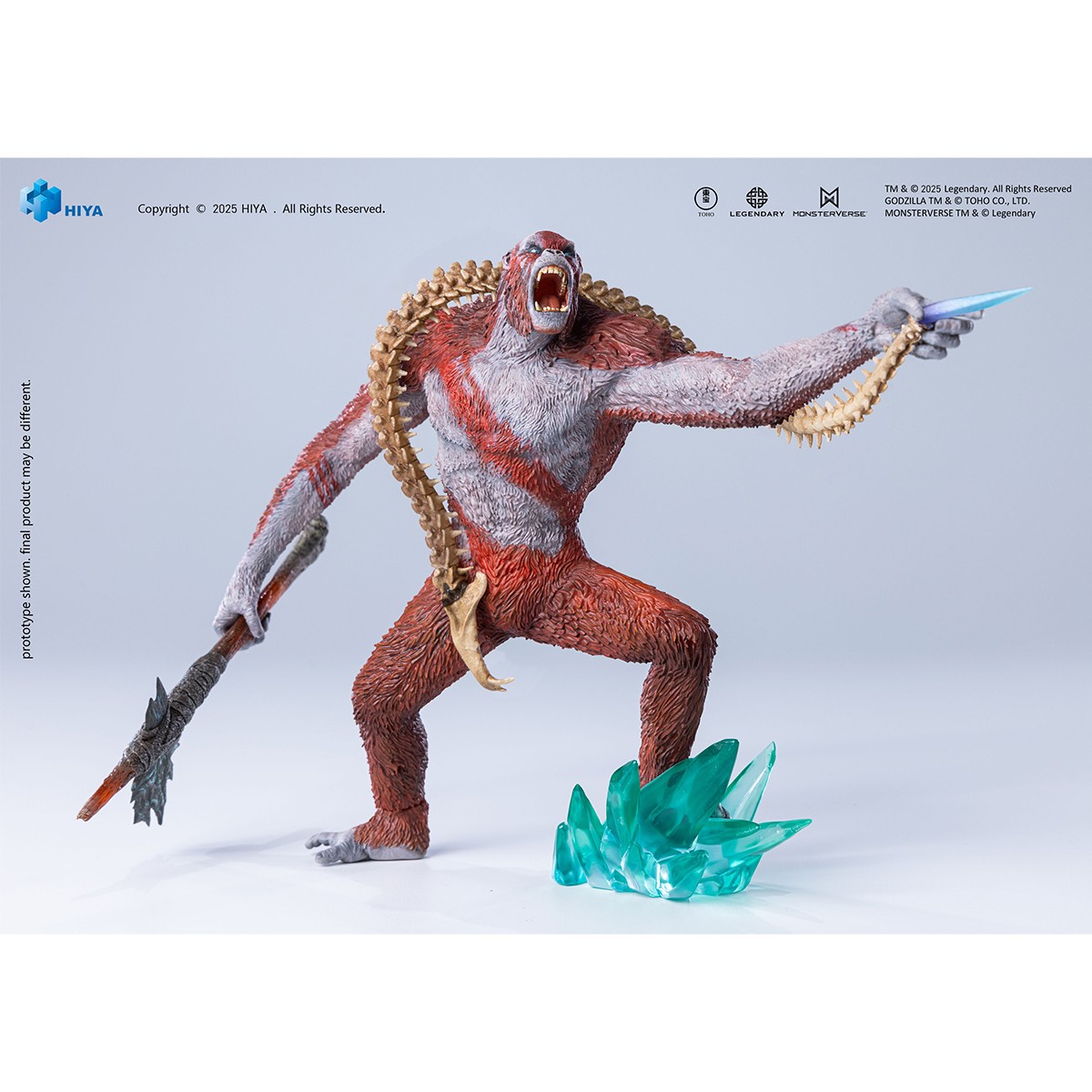 HIPLAY HIYA Godzilla vs Kong：The New Empire The Skar King Action Figure
