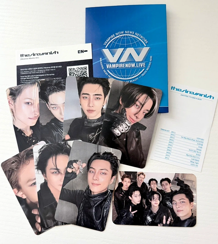 Enhypen the sin vanish album