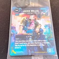 Cyberpunk 2077 Jackie Welles “Pour One Out For Me” Legend Card #005