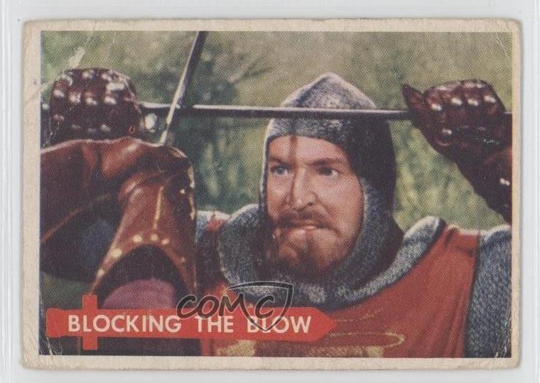 1957 Topps Robin Hood Blocca il colpo #59 0s4