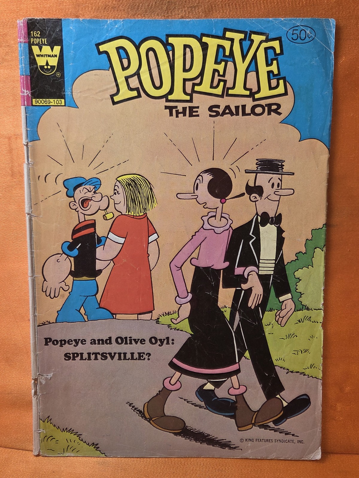 Popeye the Sailor #162 GD (1981) - Popeye and Olive Oyl: Splitsville? Whitman A1