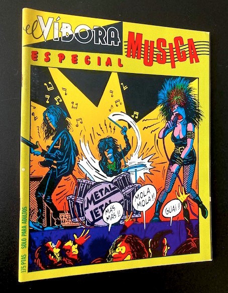 El Vibora - Especial Musica (1982) - Cestac, Sampayo, Willem, Crumb,  Strader ..