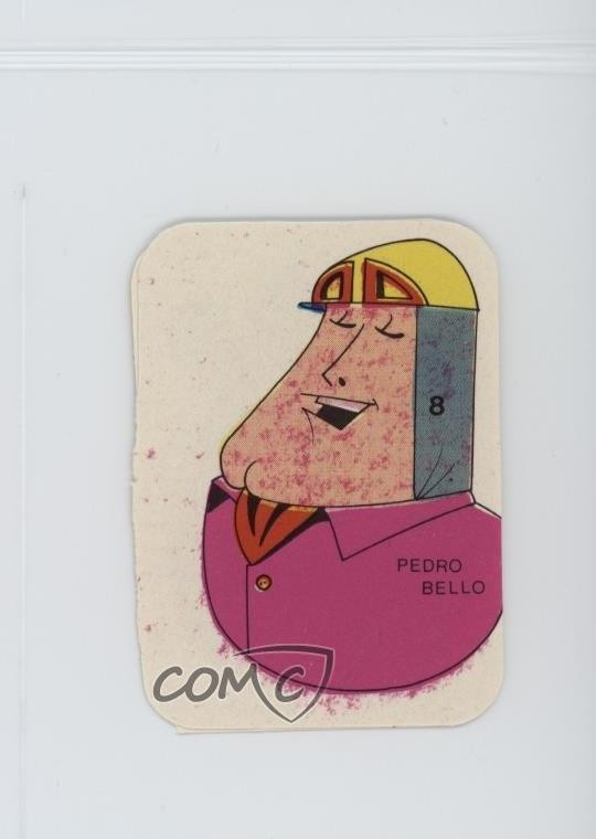 1983 Empacadora Reyauca Feria Comiquitas Album Stickers Pedro Bello #8 0kb5