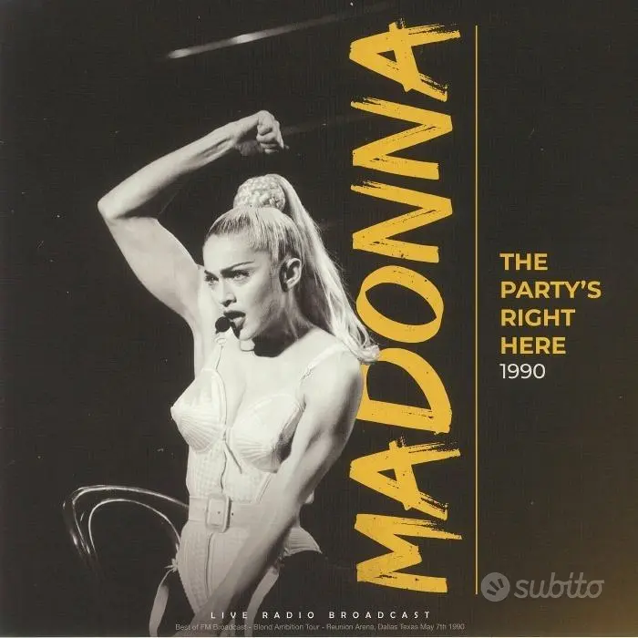 Madonna Vinili Nuovi
