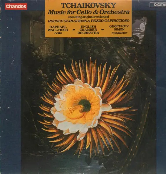 Tchaikovsky Music for Cello & Orchester GATEFOLD Chandos Vinile LP 33 U/min