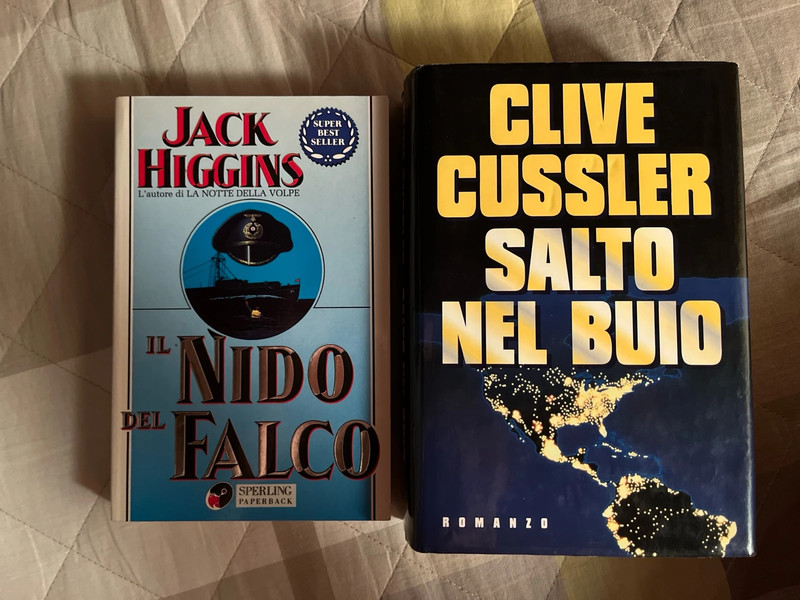 Lotto set libri thriller in italiano