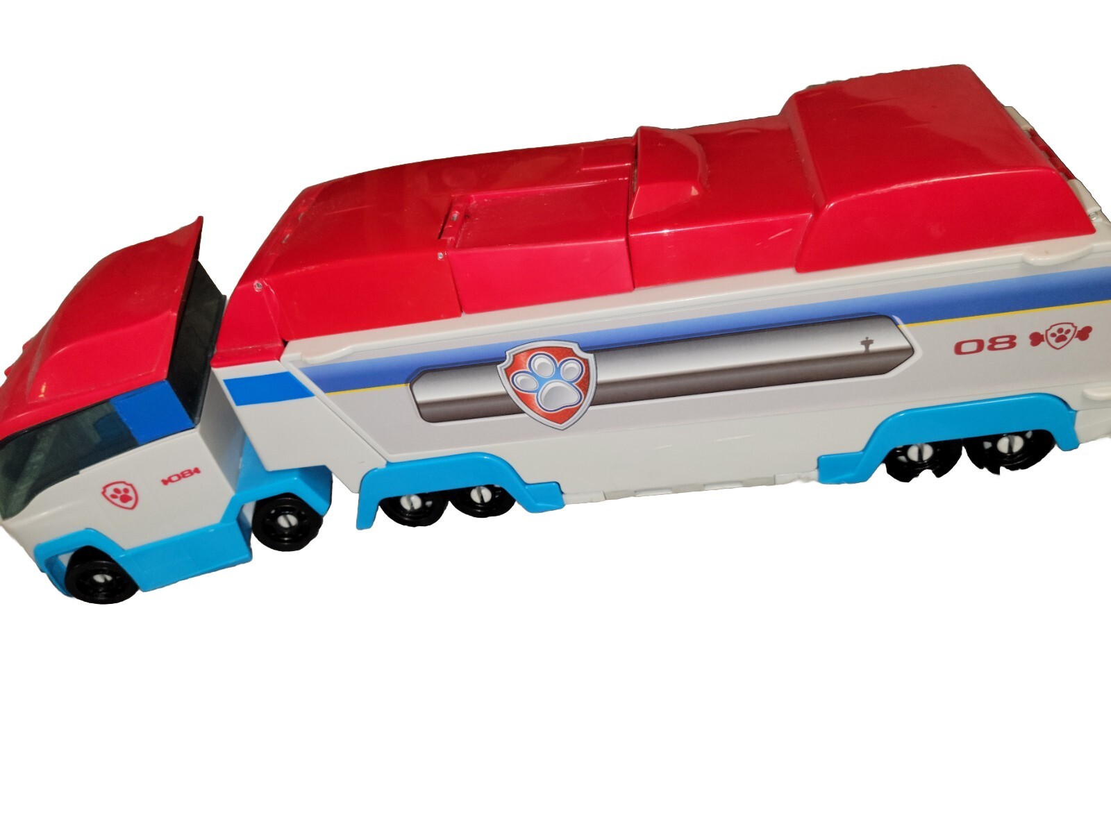 Paw Patrol Lancio E Trasporto Semirimorchio Trasformazione Autobus No Accessori