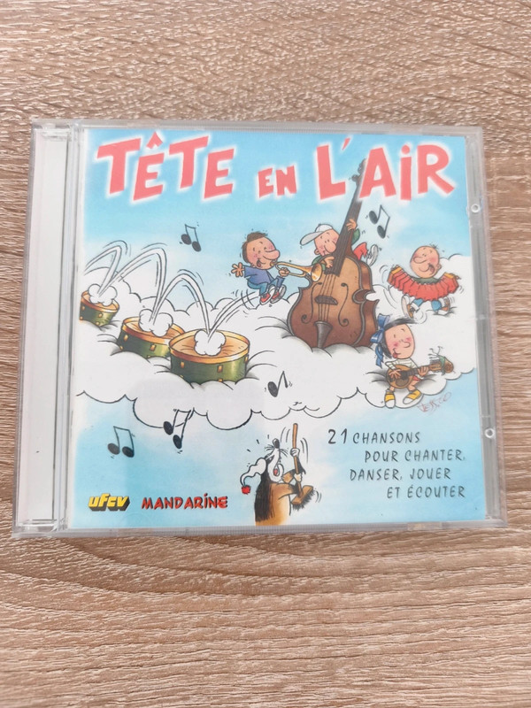 Cd musique pour enfants Tête en l'air