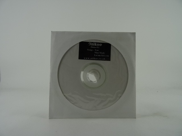 ATIKUS YOU/MAN MADE (A53) 3 Track Promo CD Single including Plastic Sleeve 