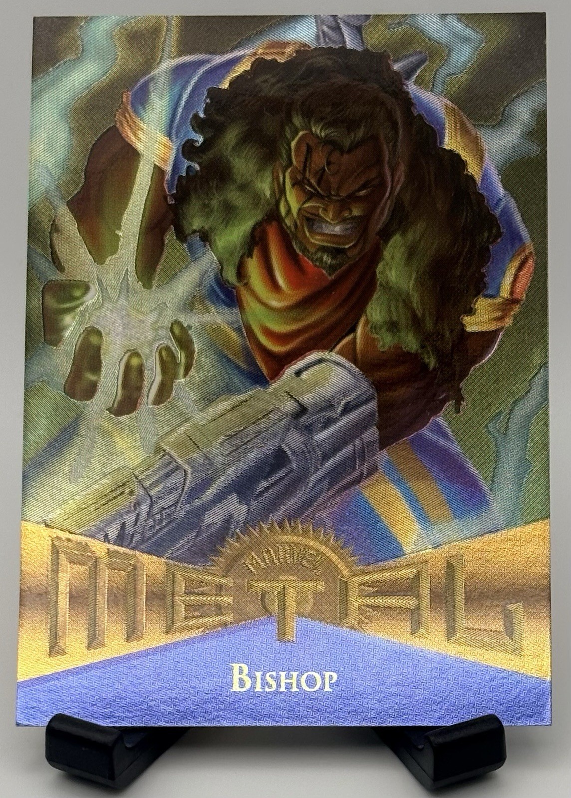 BISHOP 1995 Fleer Marvel Metal #86