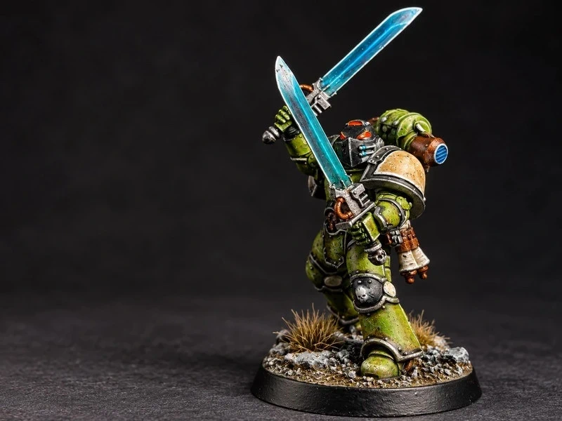 Warhammer Horus Heresy Space Marine – Custom Painted