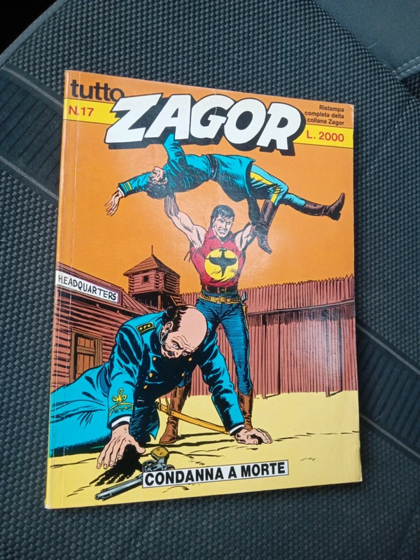 Fumetto Tutto Zagor N. 17 - Condanna a morte (Bonelli)