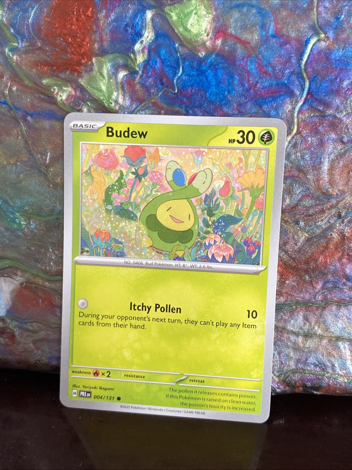 Pokemon Budew TCG: Evoluzioni Prismatiche-004/131 - Basic Common - Ottime condizioni
