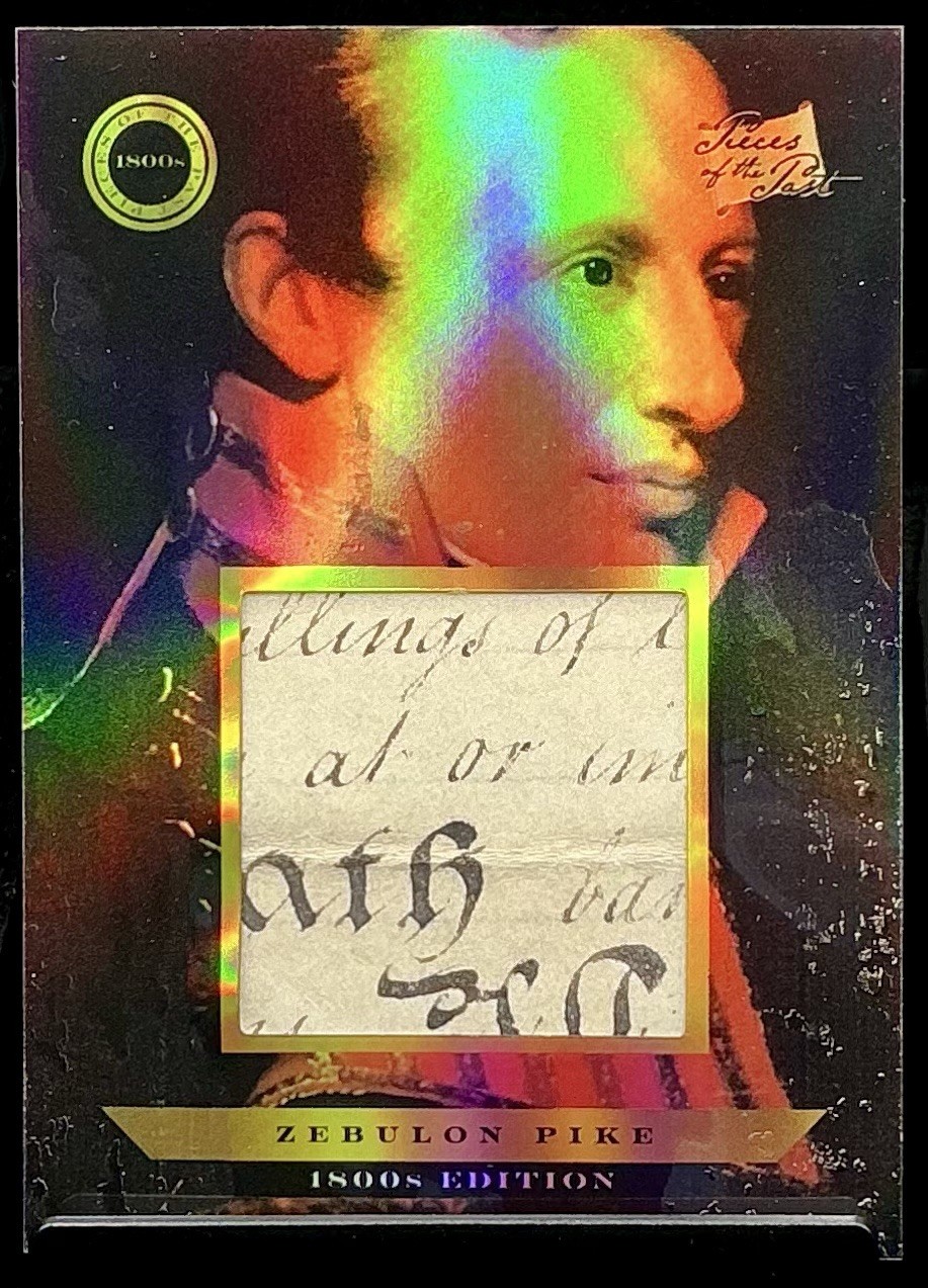 2024 Pezzi Del Passato 1800 Edizione Zebulon Pike Documento Scritto A Mano Reliquia 
