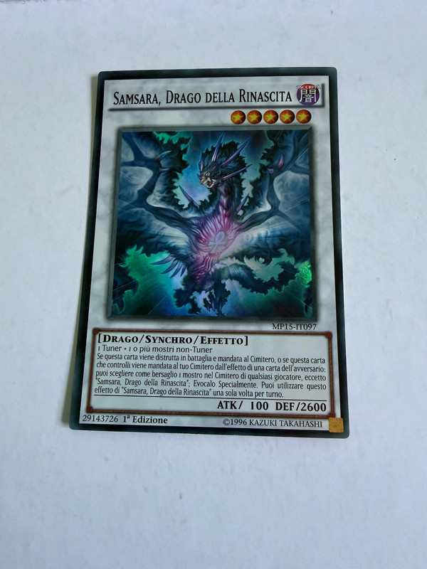 Samsara Drago della Rinascita Yugioh