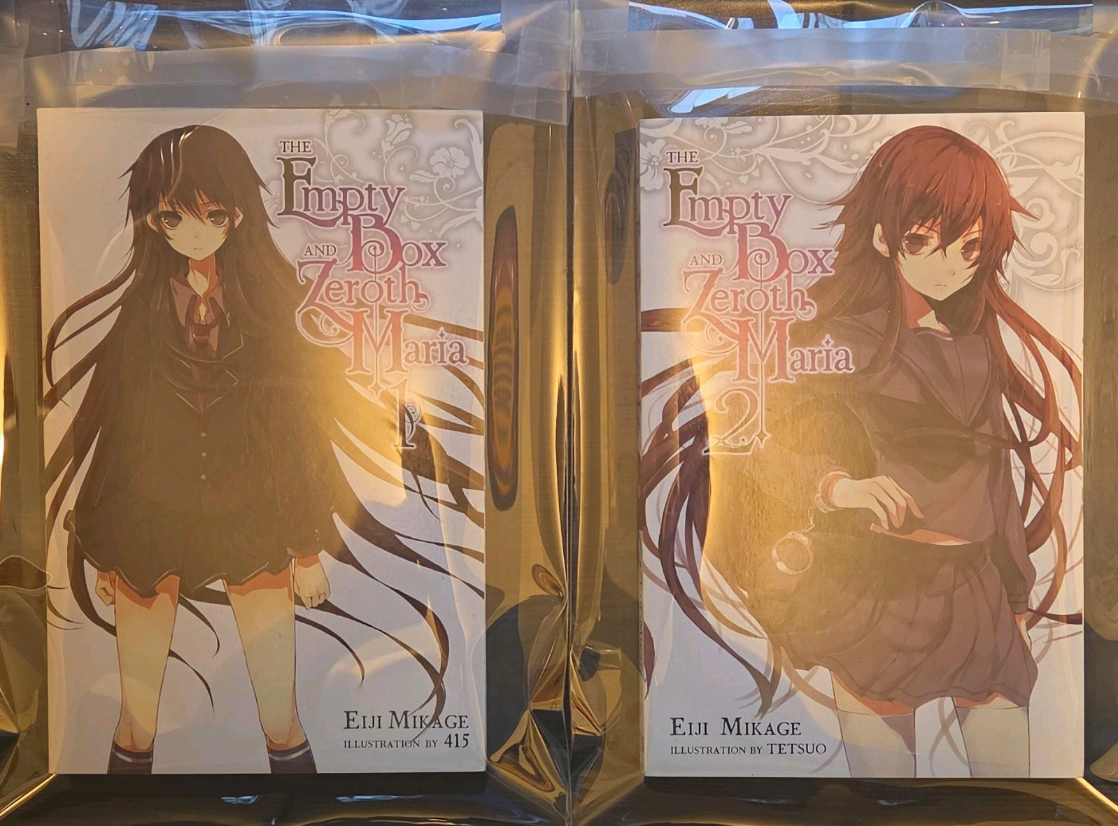 Yen Press, La Scatola Vuota e Zeroth Maria Light Novel Lotto Vol. 1-2, fuori produzione