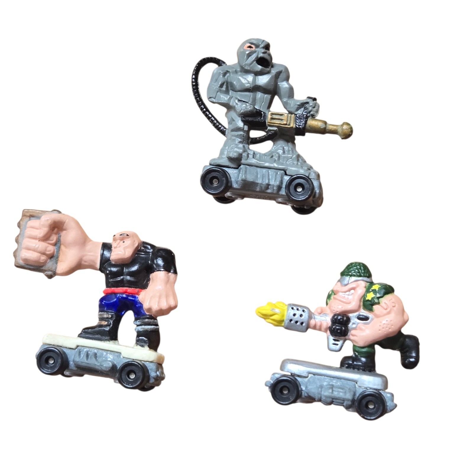Kenner Savage Mundo Blitzers Jack Hammer Fist Fight Gen Mayhem 1991 Crazy Eights