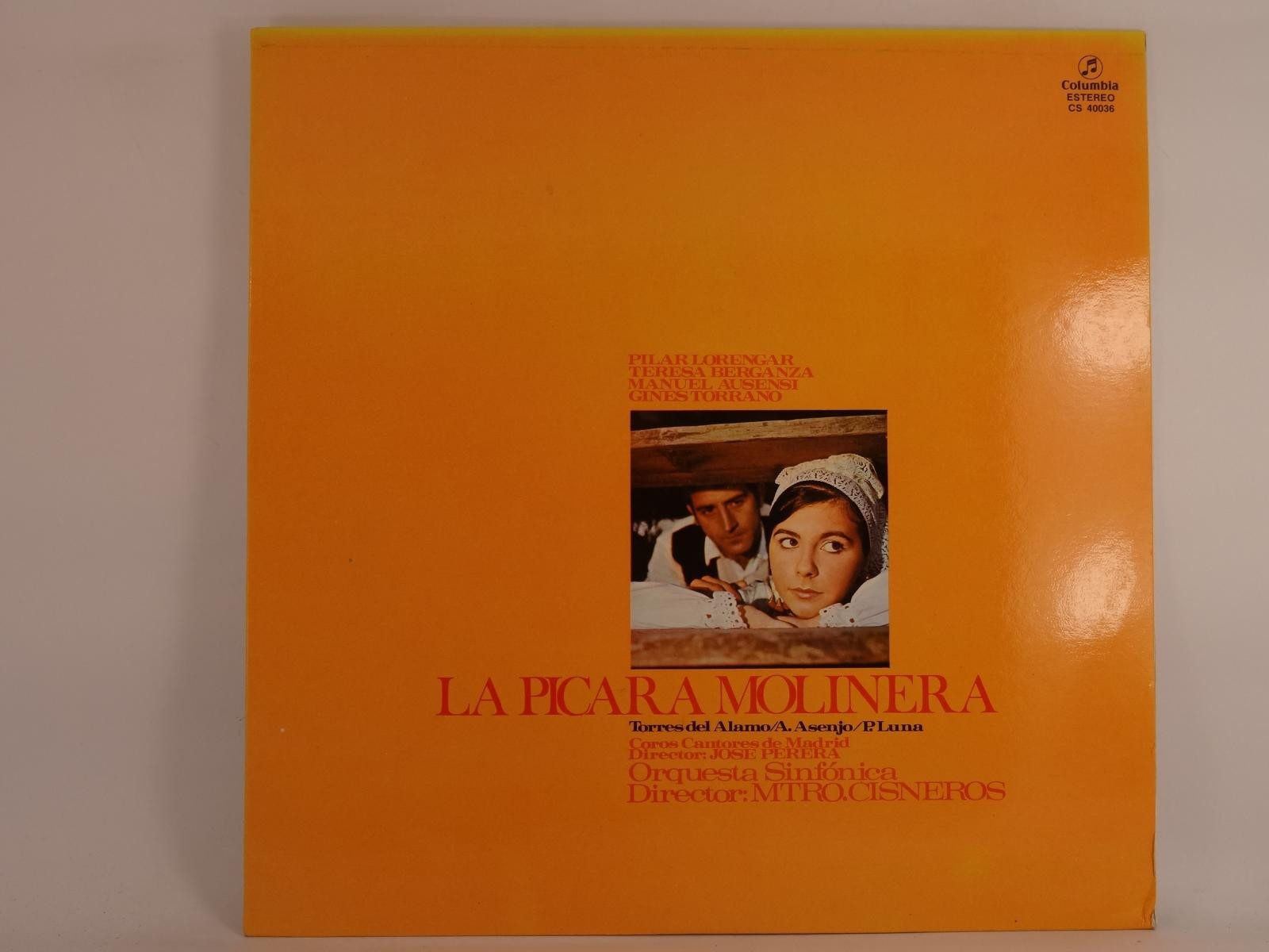 ORQUESTA SINFONICA LA PICARA MOLINERA (A) LP COLUMBIA