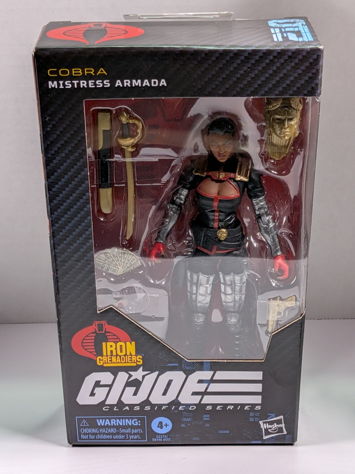 Modellino GI Joe Classified Mistress Armada #210 Iron Grenadiers 6" ~ NUOVO!