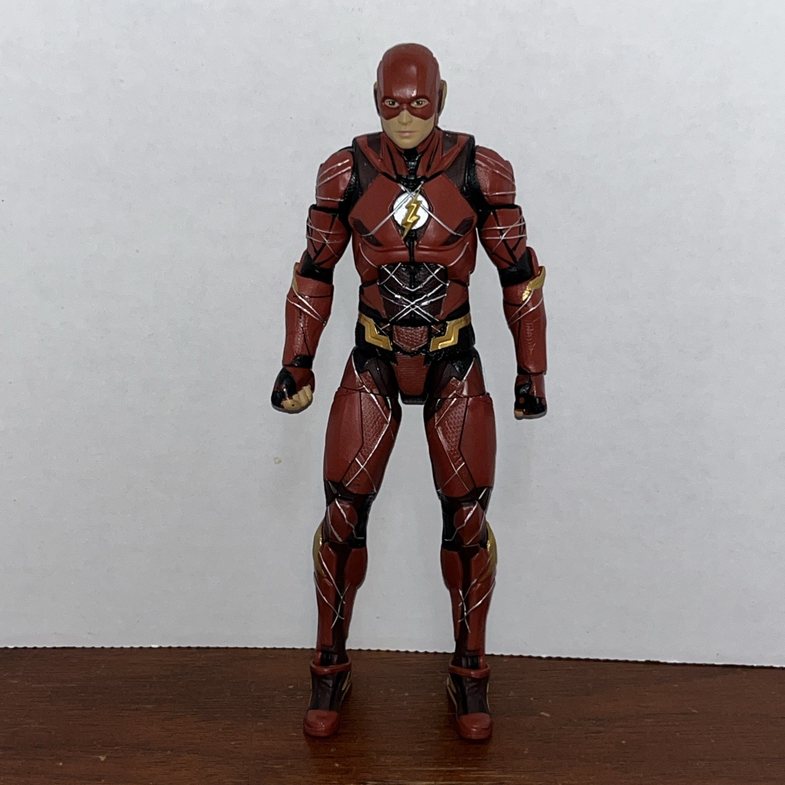 DC Comics Multiverse Justice League The Flash 6” Figure Mattel 2017 - Good Used