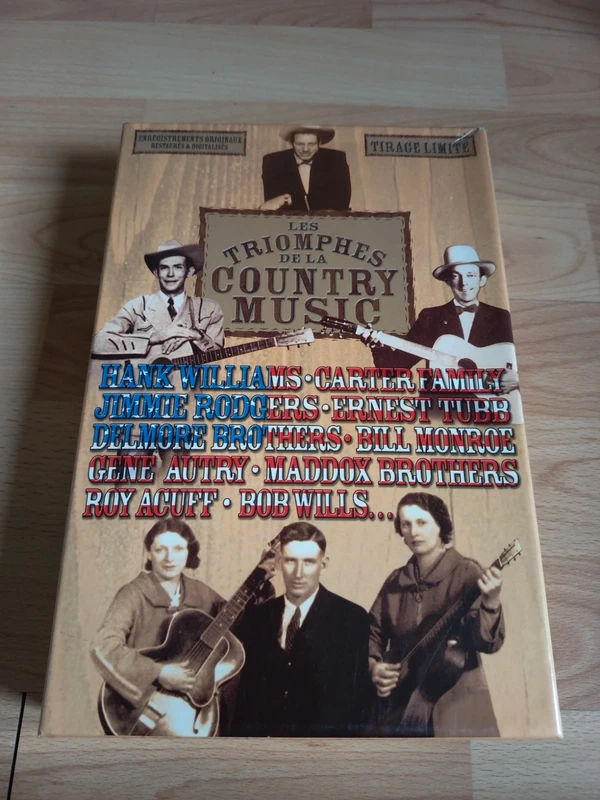 Coffret Cd musique country