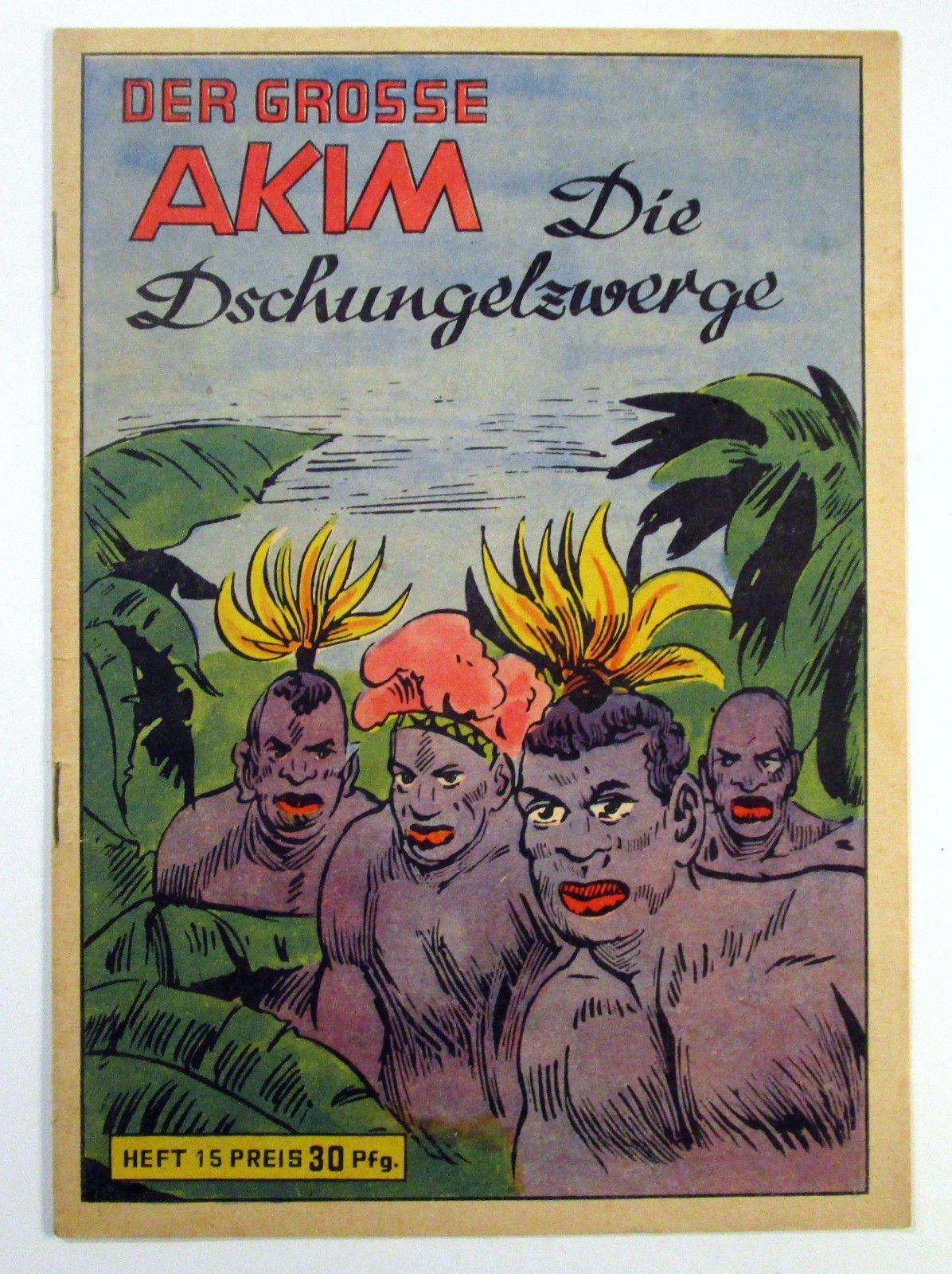 Der Großband Akim Großband #15 Die Dchungelzwerge Original Lehning Verlag 1955