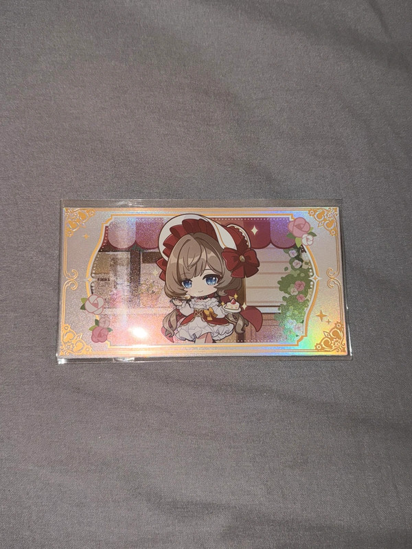 Carte Sandrone Genshin Café Paris