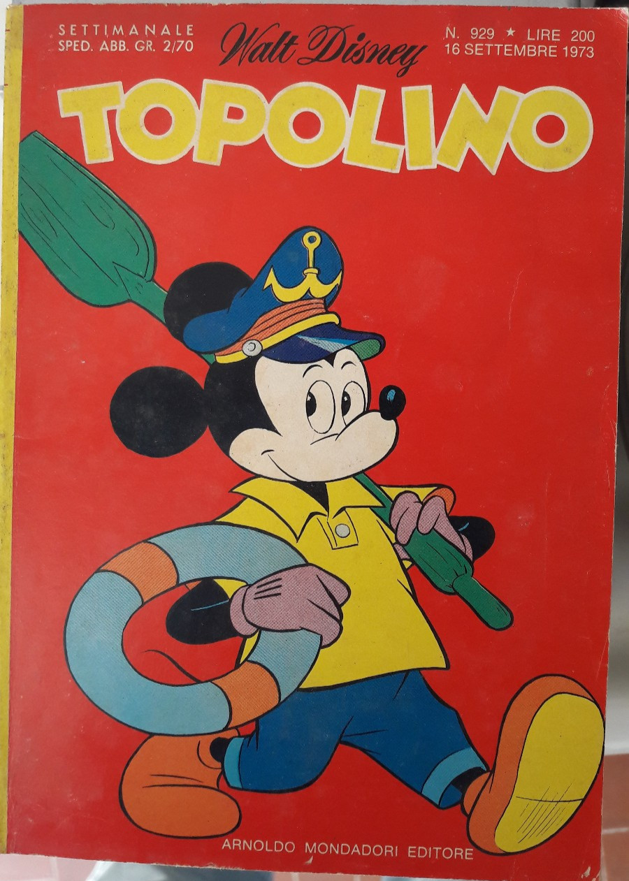 Topolino Numero 929 -  16  Settembre  1973
