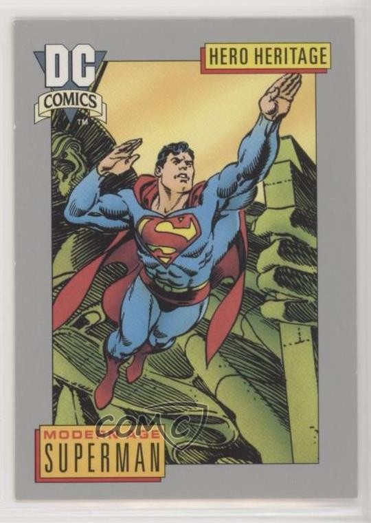 1992 Impel DC Comics DC Cosmic Modern Age Superman #18 0u7