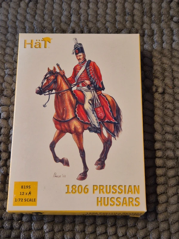 Petits soldats, 1806 Prussians hussars, Hat miniatures